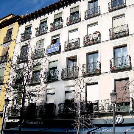 Hostal Residencia Fernandez Madrid Eksteriør billede